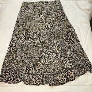 Maverick The Collection Leopard Print Skirt Mob Wife, Indie Sleaze, Rockstar